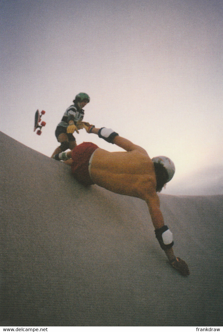 Postcard - Skate Boarding In The Seventies By H. Holland - Helping A Friend  - New - Skateboard