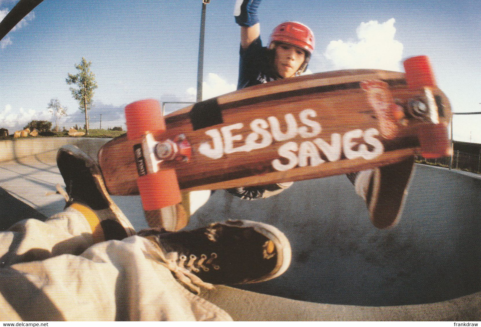 Postcard - Skate Boarding In The Seventies By H. Holland - Flying - New - Skateboard