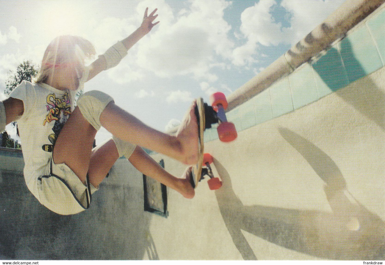 Postcard - Skate Boarding In The Seventies By H. Holland - Going Up - New - Skateboard