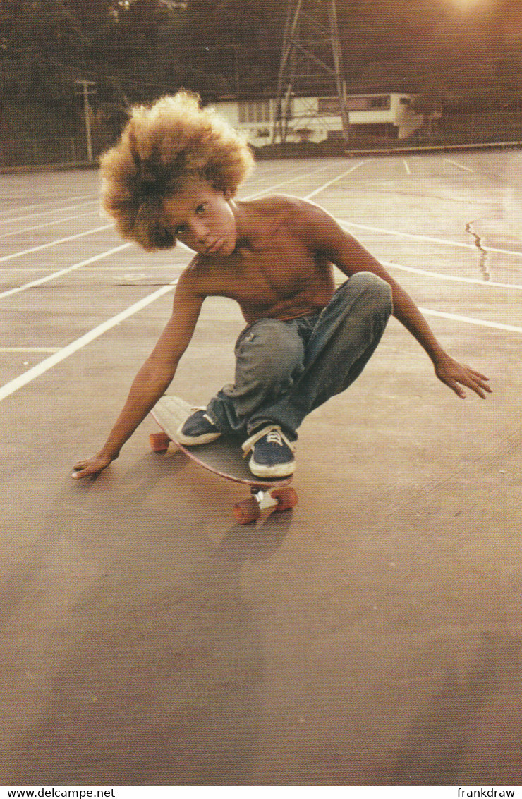 Postcard - Skate Boarding In The Seventies By H. Holland - Love The Hair - New - Skateboard