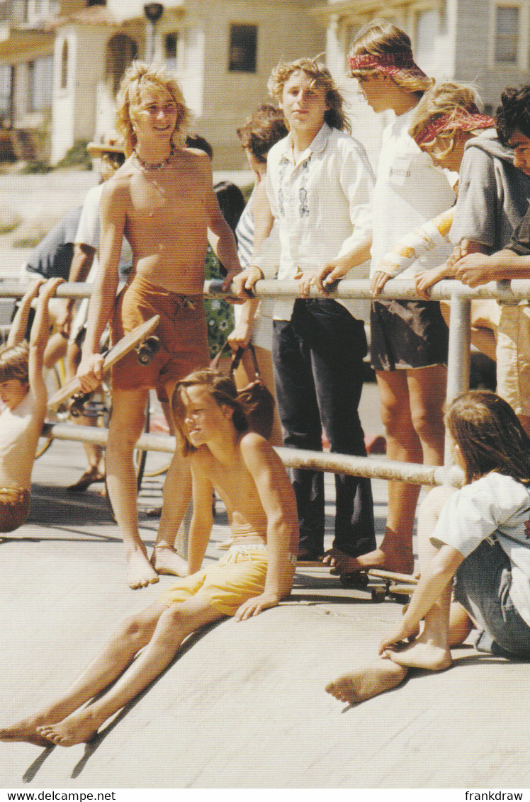 Postcard - Skate Boarding In The Seventies By H. Holland - Being Sociable - New - Skateboard