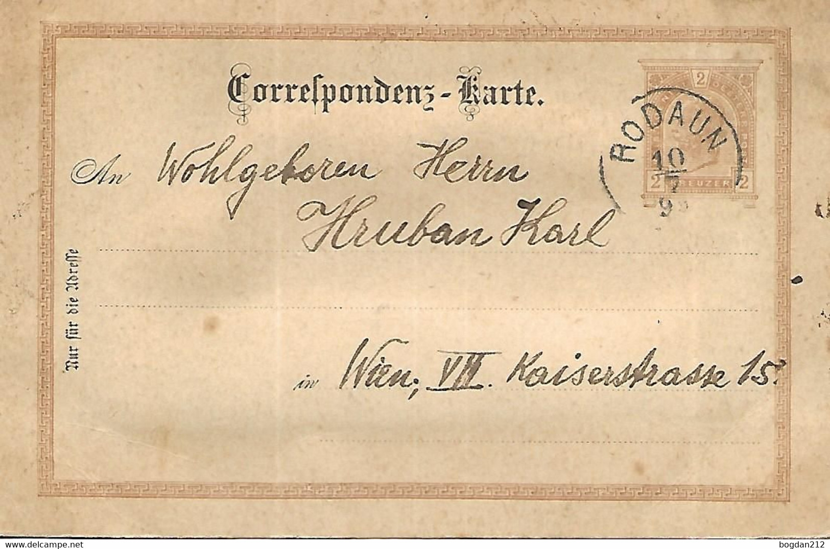 1899 - LICHTENSTEIN   Maria Enzersdorf ,  Gute Zustand, 2 Scan - Maria Enzersdorf