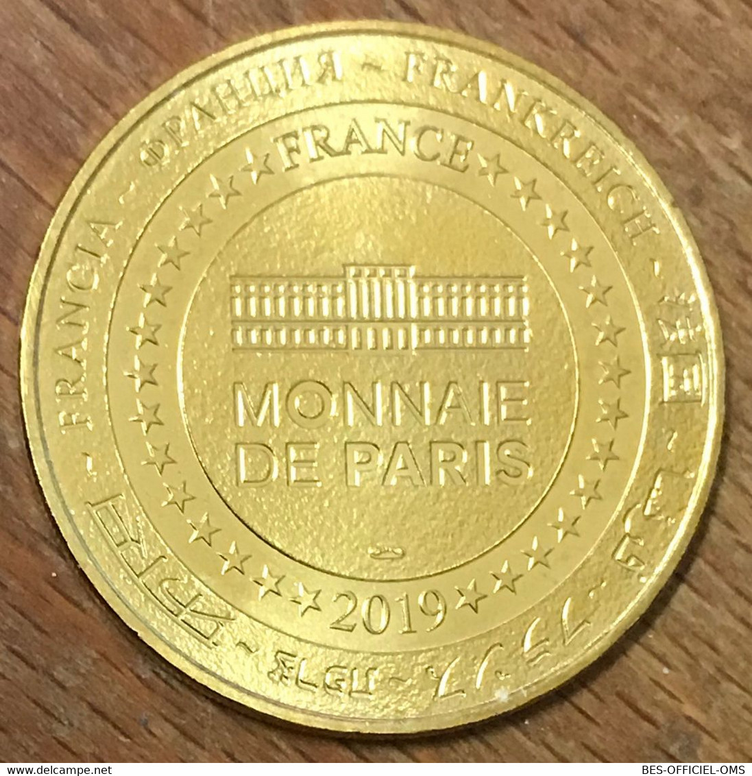 64 BIARRITZ LE ROCHER DE LA VIERGE MDP 2019 MÉDAILLE SOUVENIR MONNAIE DE PARIS JETON TOURISTIQUE MEDALS COINS TOKENS - 2019
