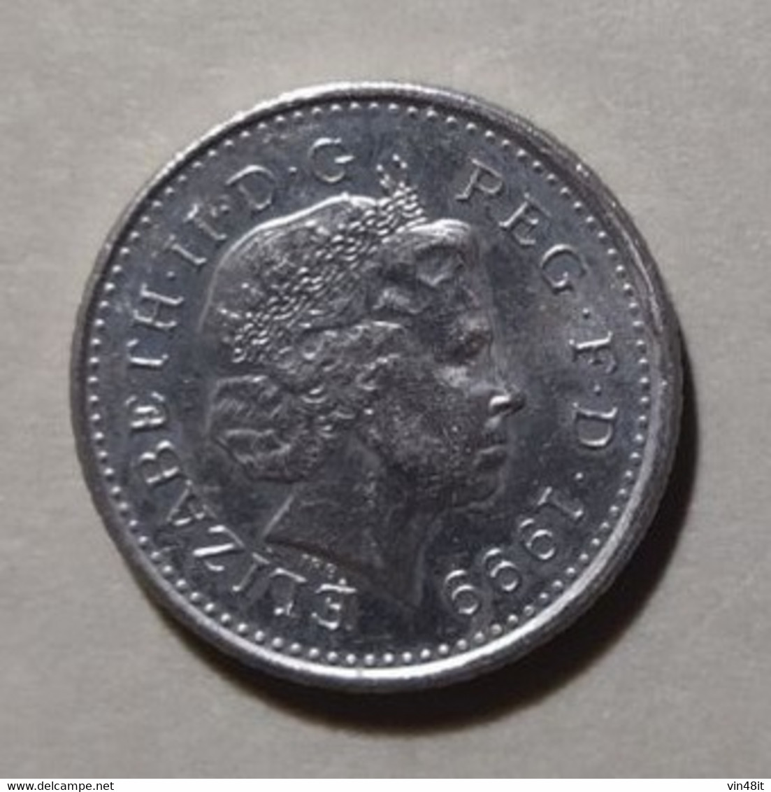 1999 - GRAN BRETAGNA - MONETA DEL VALORE DI 5 PENCE -  USATA - 5 Pence & 5 New Pence