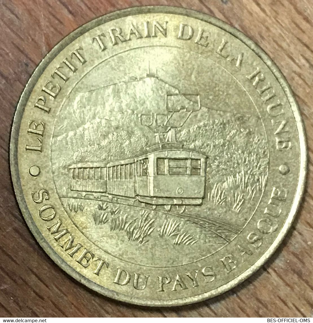 64 LE PETIT TRAIN DE LA RHUNE MDP 2002 MÉDAILLE SOUVENIR MONNAIE DE PARIS JETON TOURISTIQUE MEDALS COINS TOKENS - 2002