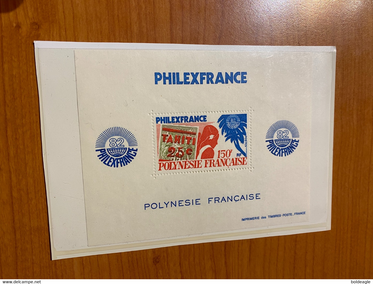 Polynésie Française - PHILEX France 82 - Bloc Yt 6 - Blocs-feuillets