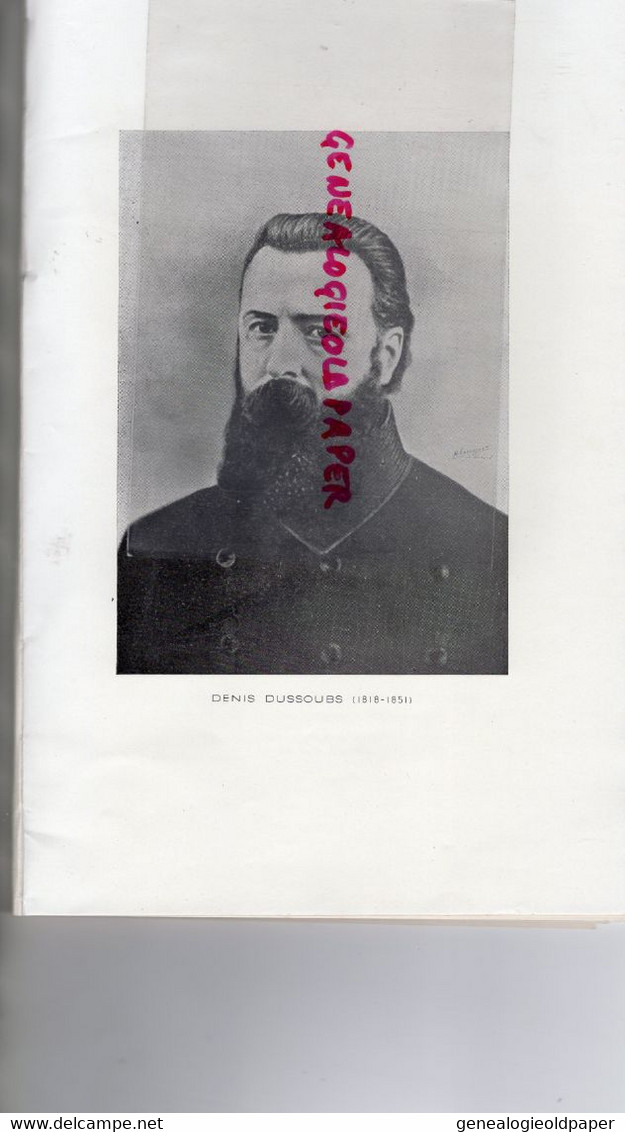 87- ST SAINT LEONARD NOBLAT- LIMOGES-CENTENAIRE MORT DENIS DUSSOUBS-1818-1851- IMPRIMERIE MONTIBUS 1951-DR RENE BARRIERE - Limousin