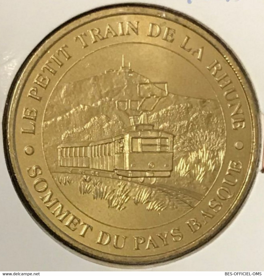 64 LE PETIT TRAIN DE LA RHUNE MDP 2004 MÉDAILLE SOUVENIR MONNAIE DE PARIS JETON TOURISTIQUE MEDALS COINS TOKENS - 2004