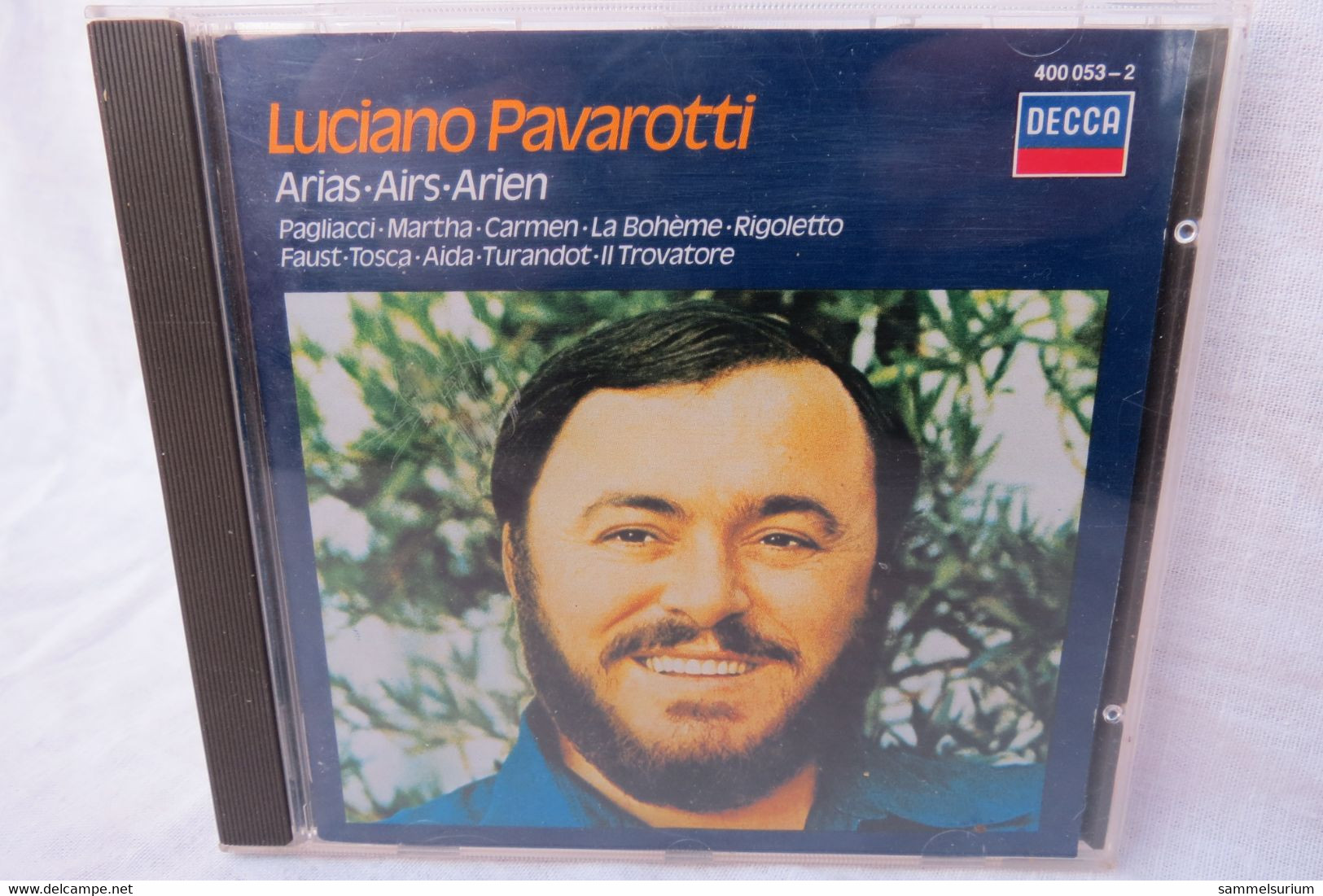 CD "Luciano Pavarotti" Arias Airs Arien - Opera / Operette