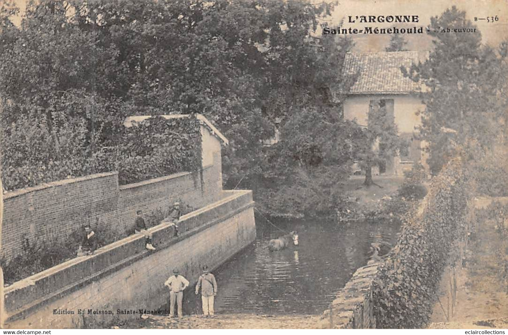 Ste Menehould           51         Le Lavoir        (voir Scan) - Sainte-Menehould