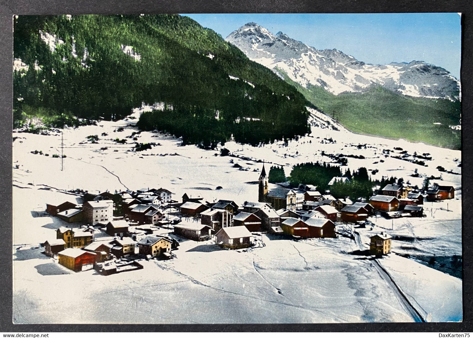 Mit Dem Flugzeug über CUNTER GR/ Gasthaus Traube - Cunter