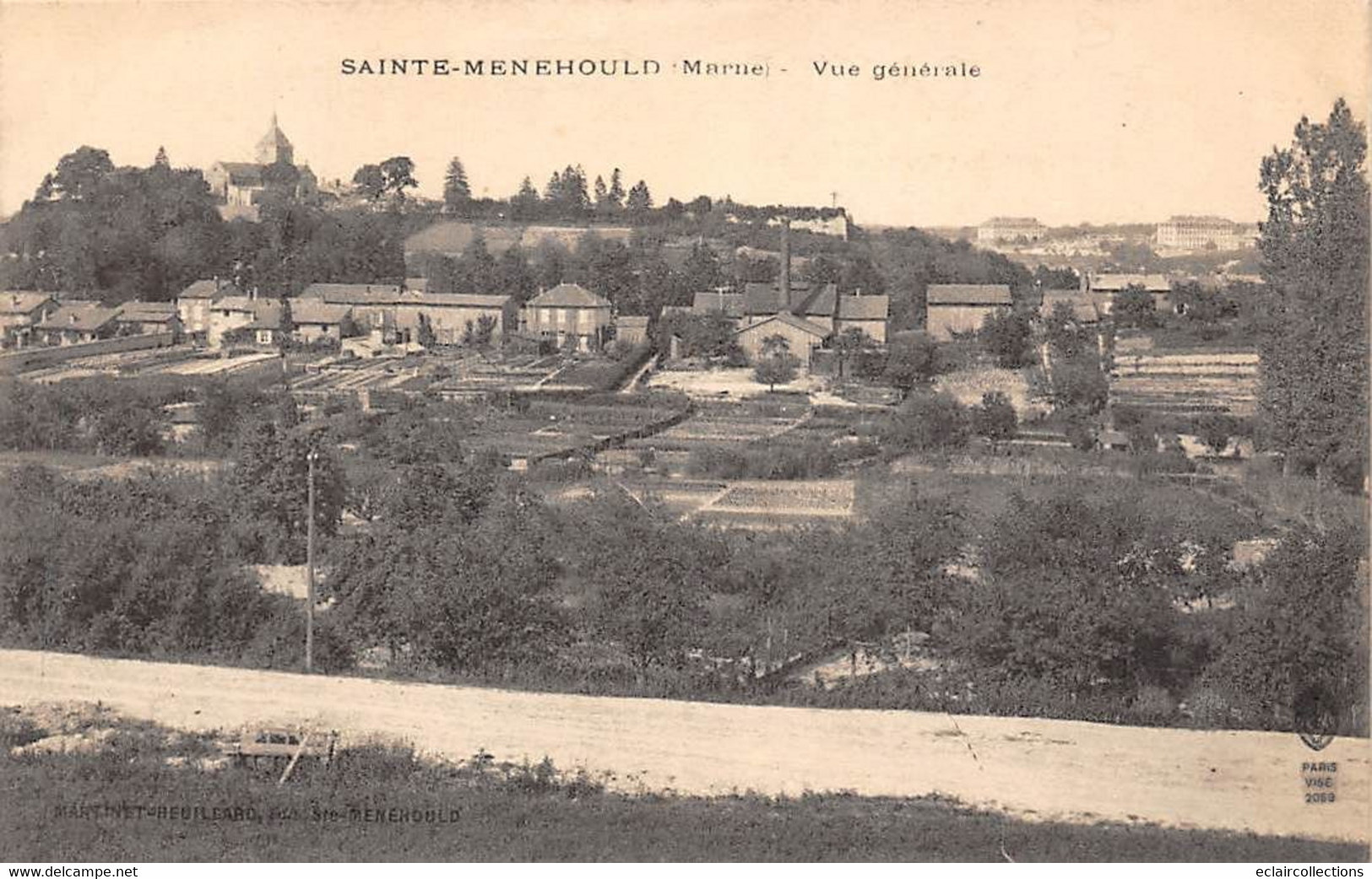 Ste Menehould           51         Vue Générale      - 2 -     (voir Scan) - Sainte-Menehould