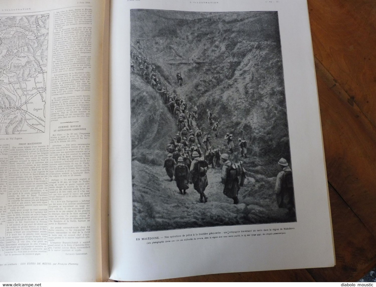 3  Juin 1916 : En Macédoine, Galliéni, Bataille De Verdun, Etc - L'Illustration