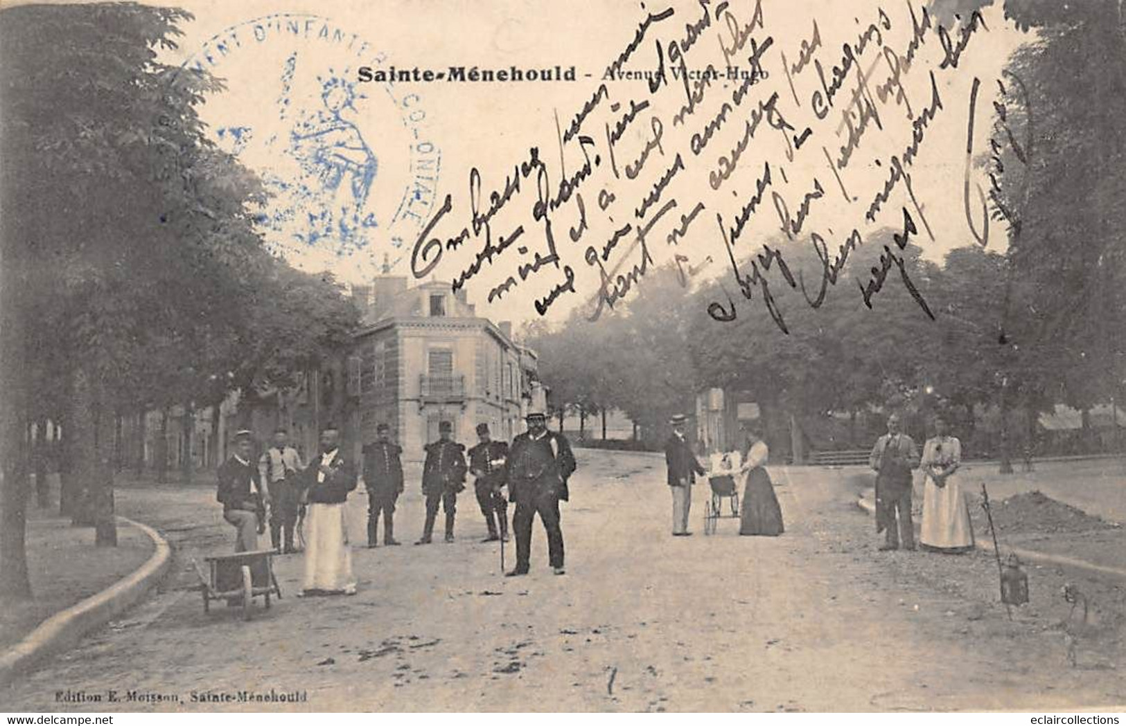 Ste Menehould           51         Avenue Victor-Hugo      (voir Scan) - Sainte-Menehould