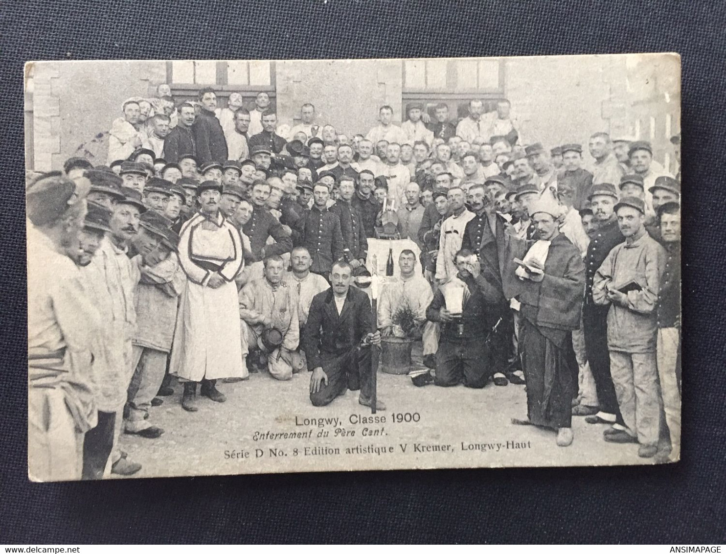 Longwy , Classe 1900-Enterrement Du Père Cent - Longwy