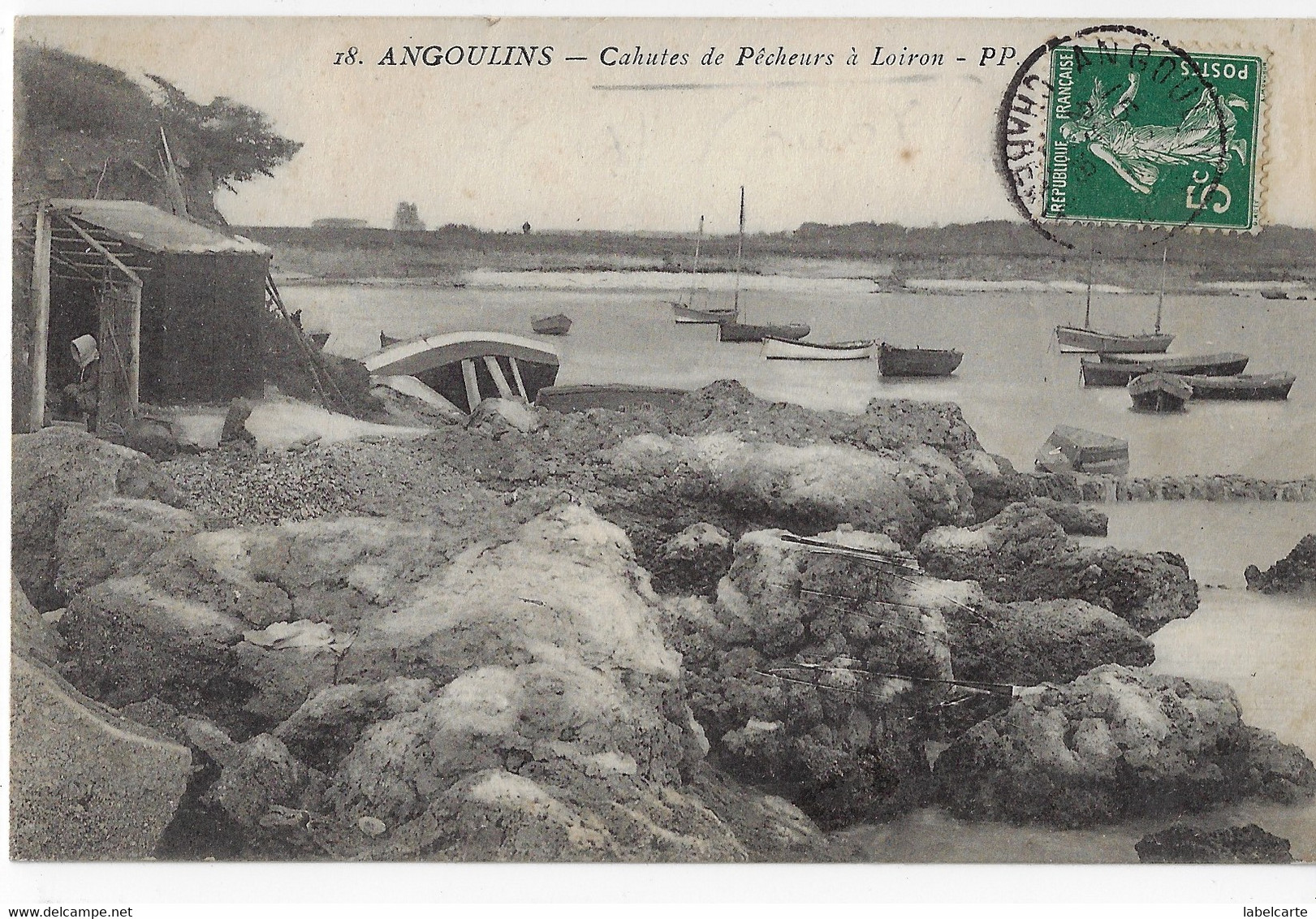 CHARENTE MARITIME 17 .ANGOULINS CAHUTES DES PECHEURS A LOIRON - Angoulins