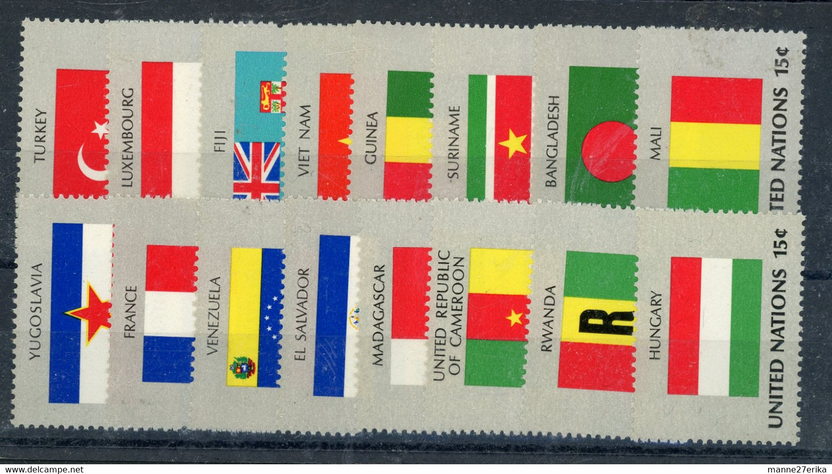 United Nations MNH 1980 Flags - Otros & Sin Clasificación