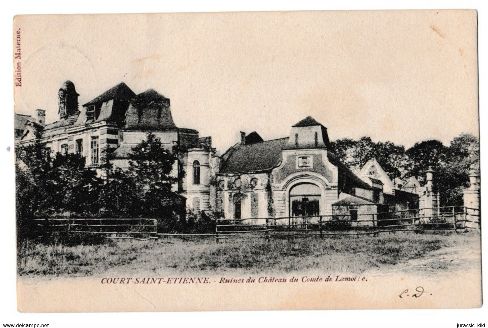 Court-Saint-Etienne - Ruines Du Château Du Comte De Lamotte - Court-Saint-Etienne