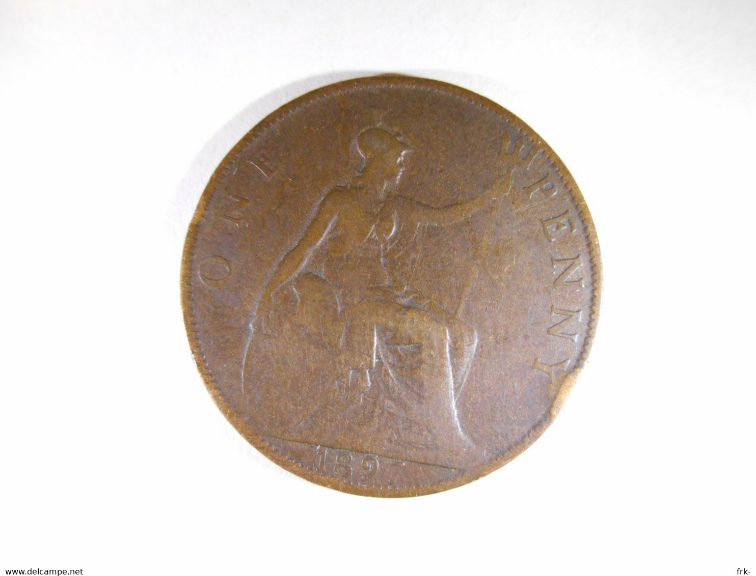 Great Britain 1 Penny 1897 - Andere & Zonder Classificatie