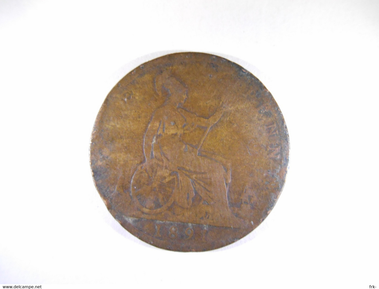 Great Britain 1 Penny 1891 - Andere & Zonder Classificatie