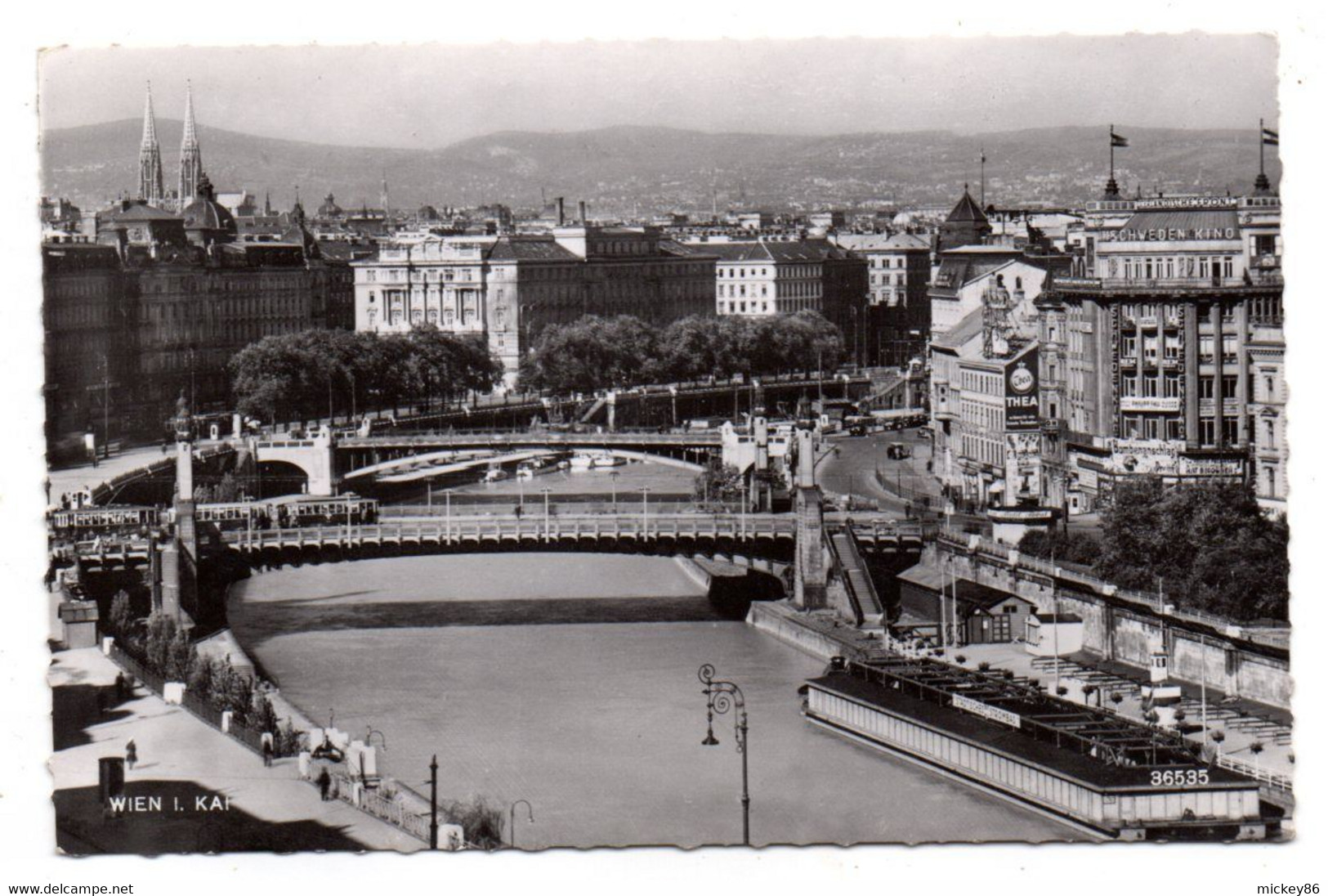 Autriche -- 1953 --carte Postale De Vienne Pour PARIS (France)--timbre...cachet Wien 1 + Cachet Censure Allié Z1-223 - Lettres & Documents