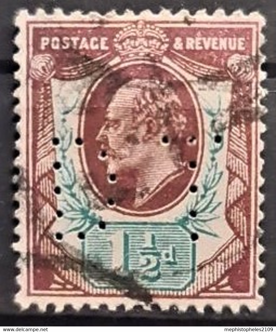 GREAT BRITAIN 1902 - Canceled - Sc# 129 - 1.5d - Used Stamps