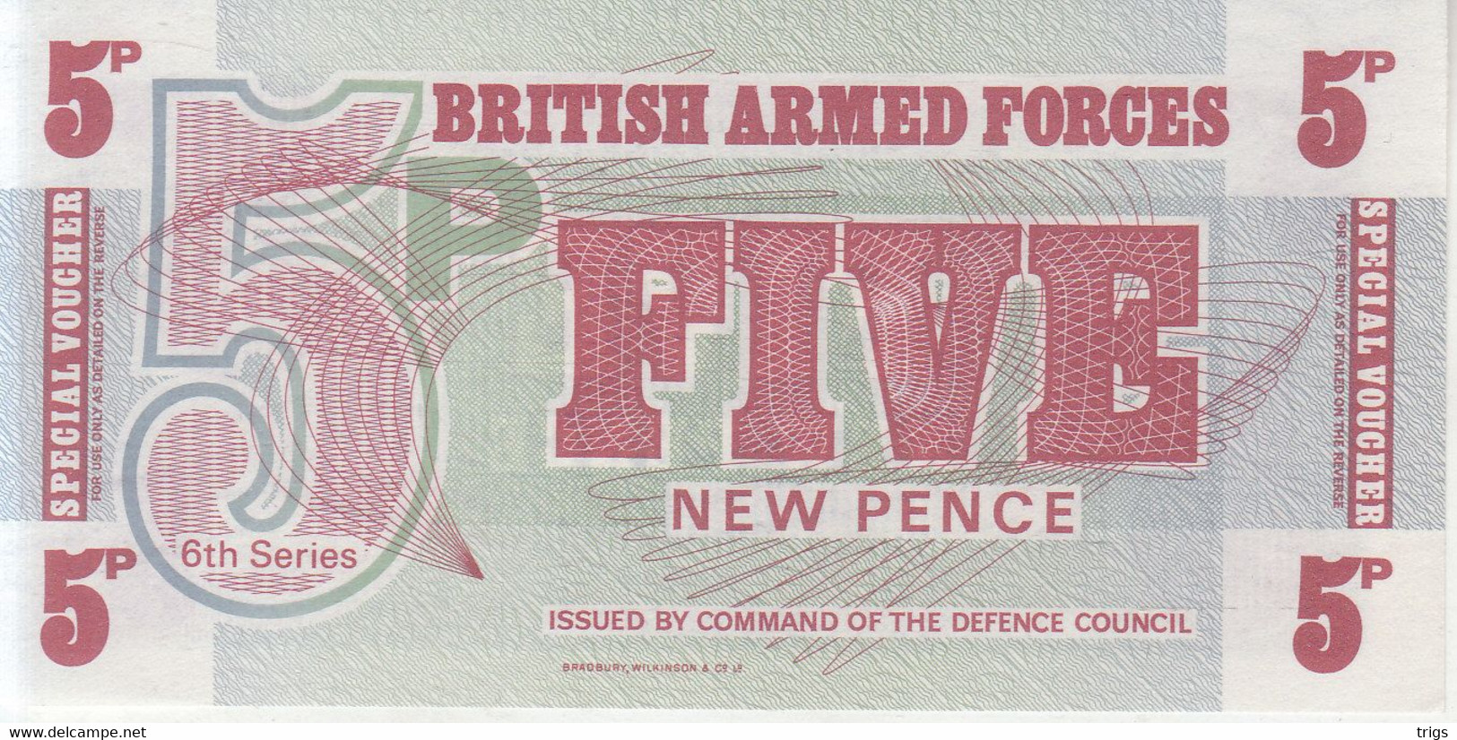 Groot Brittanië - 5 New Pence (British Armed Forces) - British Armed Forces & Special Vouchers