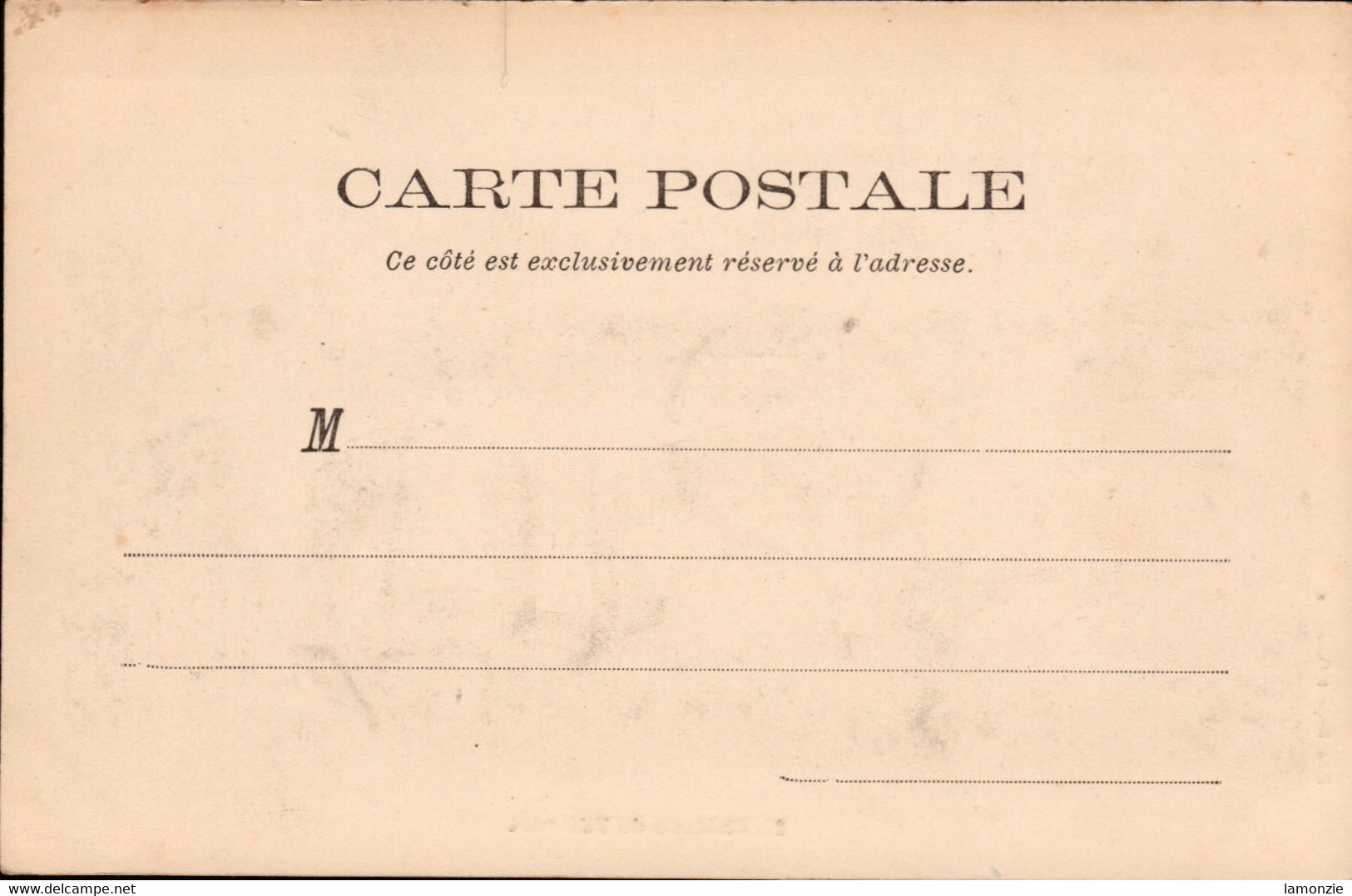 ESSE. Cpa Pionnière.   - Château De Villevert .     ( Scans Recto-verso) - Andere & Zonder Classificatie