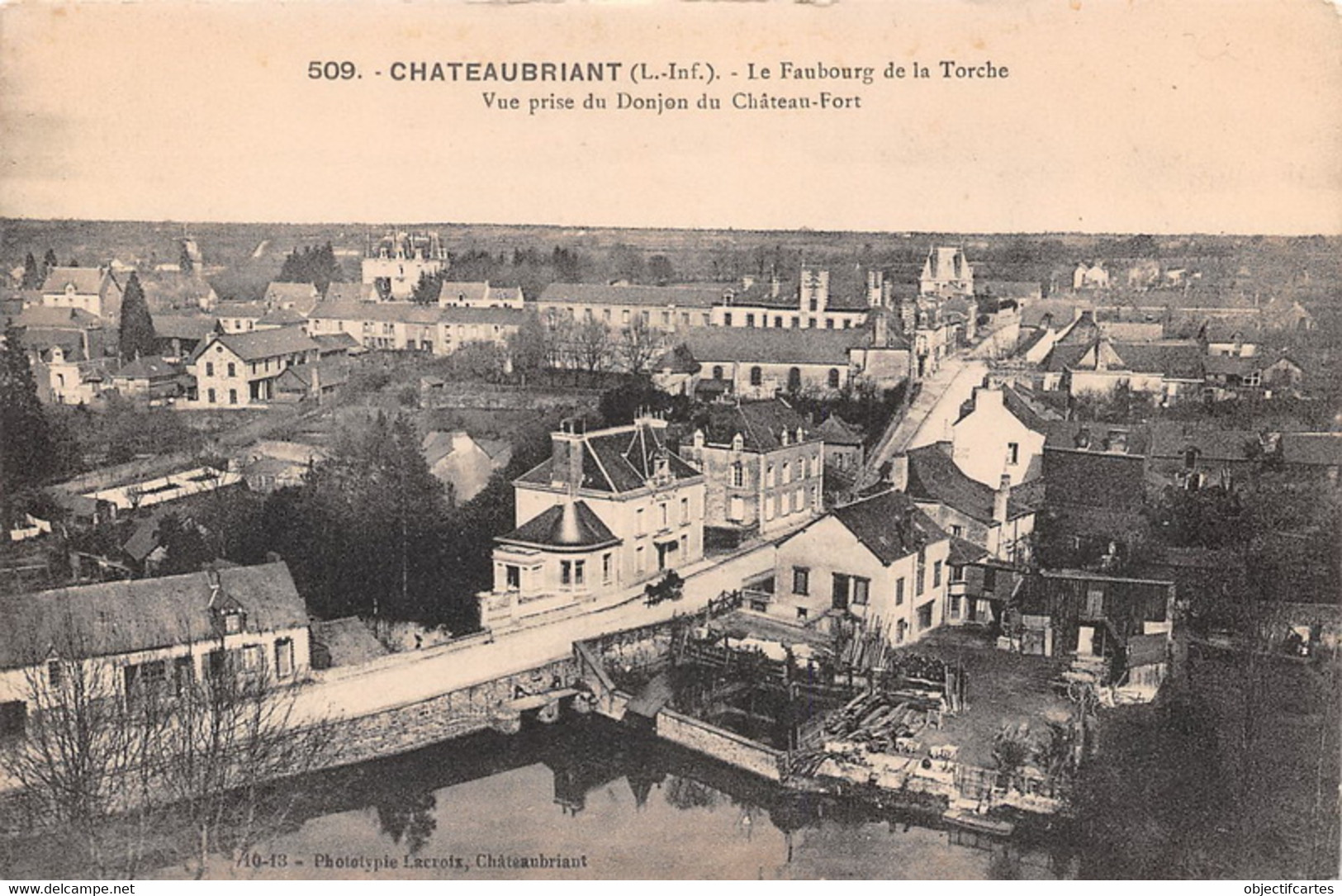 CHATEAUBRIANT Le Faubourg De La Torche 6(scan Recto-verso) MA1423 - Châteaubriant