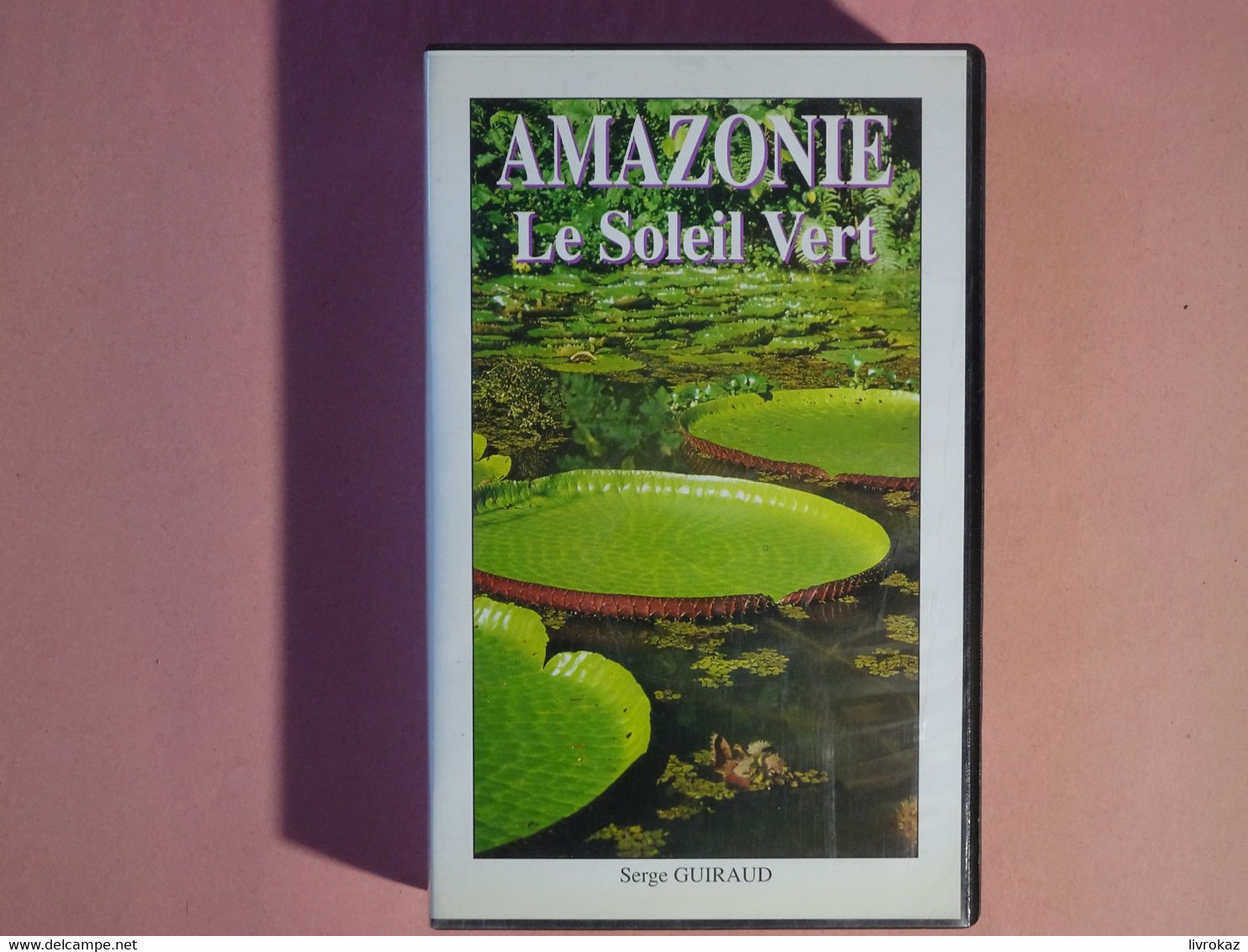 Cassette Video VHS Secam "Amazonie Le Soleil Vert" Un Film De Serge Guiraud, Jabiru Production, 26 Minutes - Documentaire