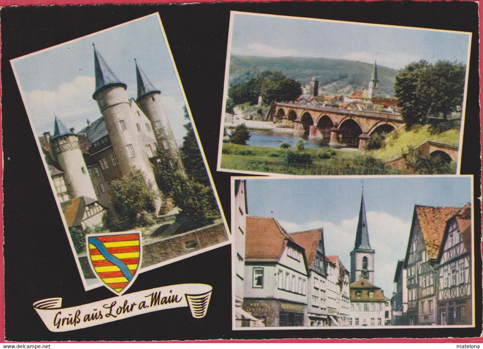 ALLEMAGNE BAVIERE GRUSS AUS LOHR A. MAIN - Lohr