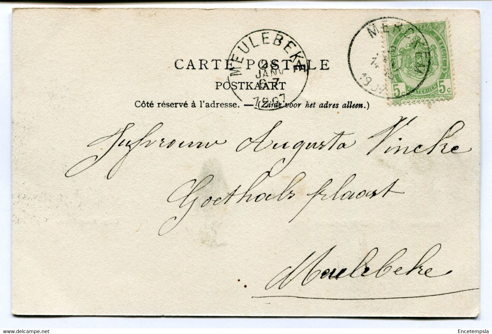 CPA - Carte Postale - Belgique - Merckem - Kapel Van H. Antonius - 1907 (HA16132) - Houthulst