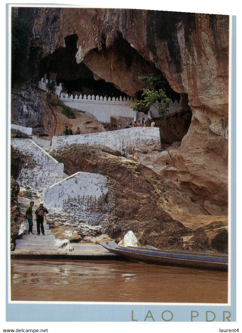 (JJ 15) Lao PDR / Laos - Holy Tam Ting Cave In Pak Ou District - Buddismo