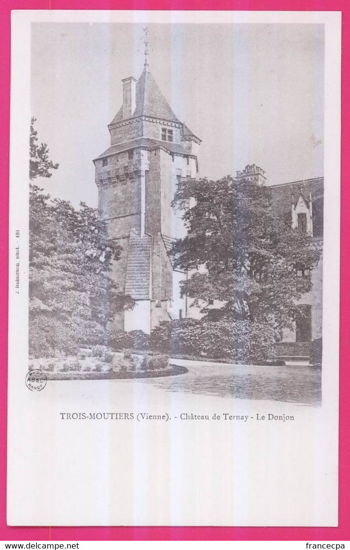 PTS 86-1129 - VIENNE - LES TROIS MOUTIERS - Chateau De TERNAY - Le Donjon - Les Trois Moutiers