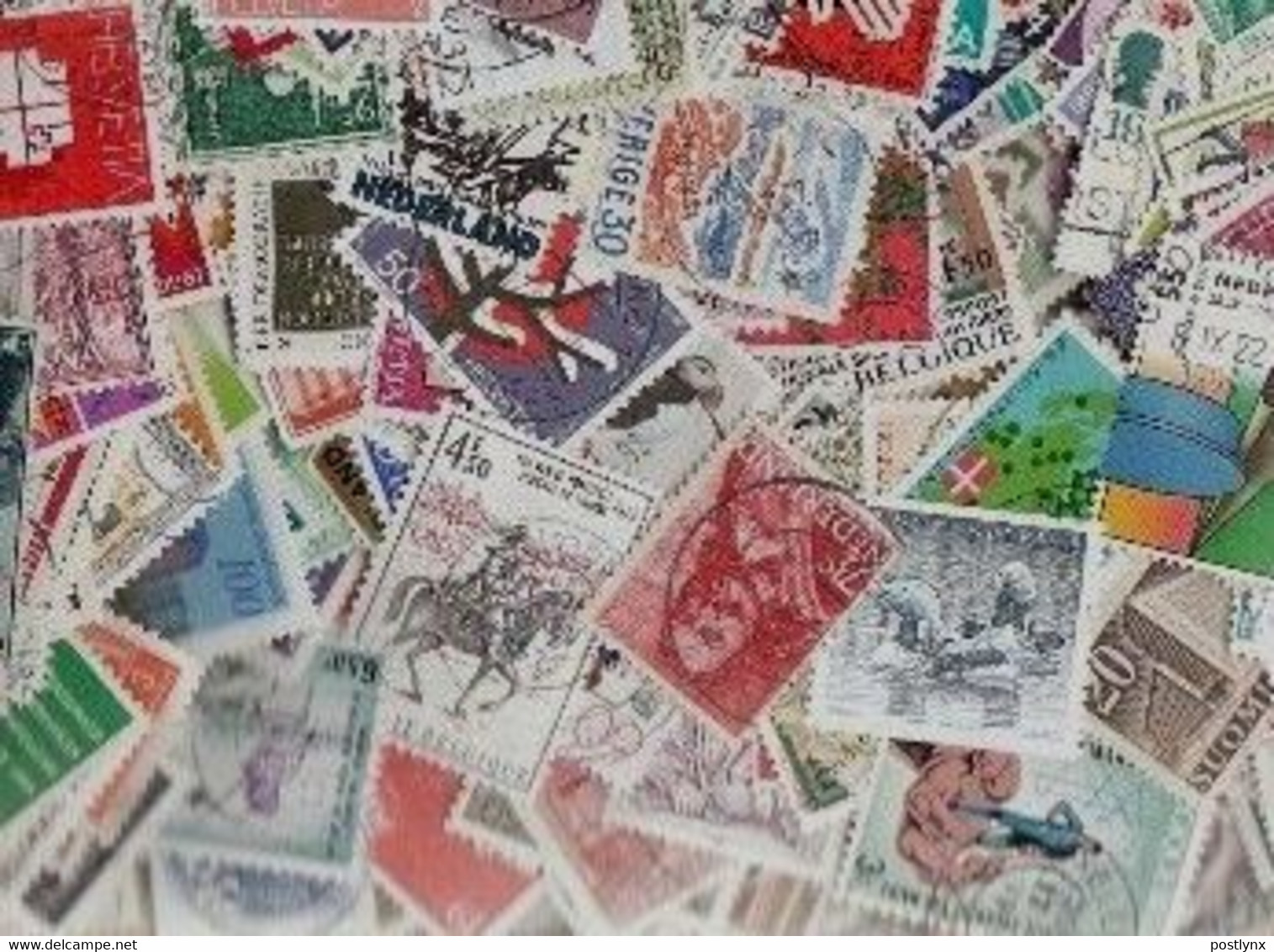 Europe West KILOWARE OFF PAPER LazyBag 100g (3½oz) StampBag Quality Old-modern Ca 1.000 Stamps - Lots & Kiloware (min. 1000 Stück)