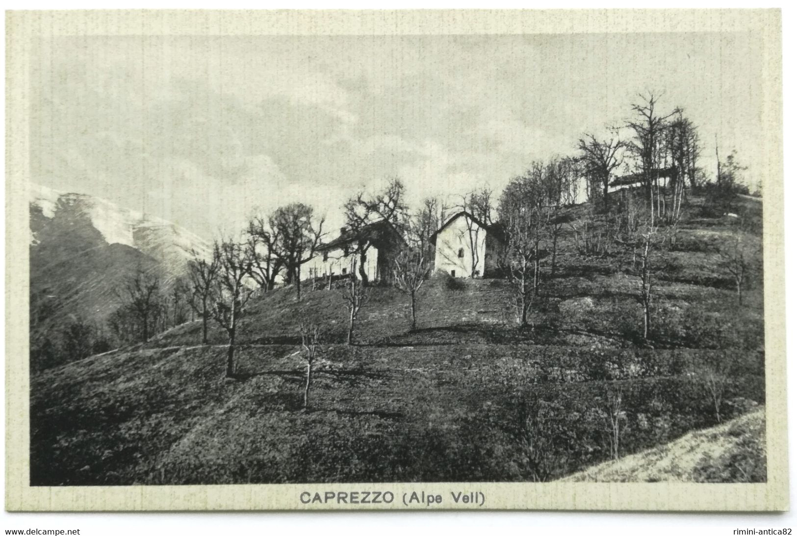 CAPREZZO (VERBANIA) - Alpe Vell Cartolina - Verbania