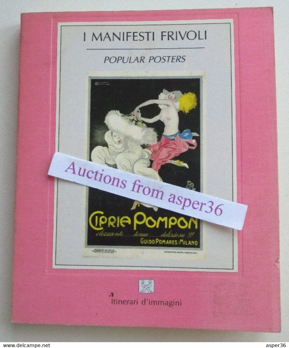 Album Affiches "I Manifesti Frivoli, Popular Posters" Nicoletta Citrini 1987 - Collections