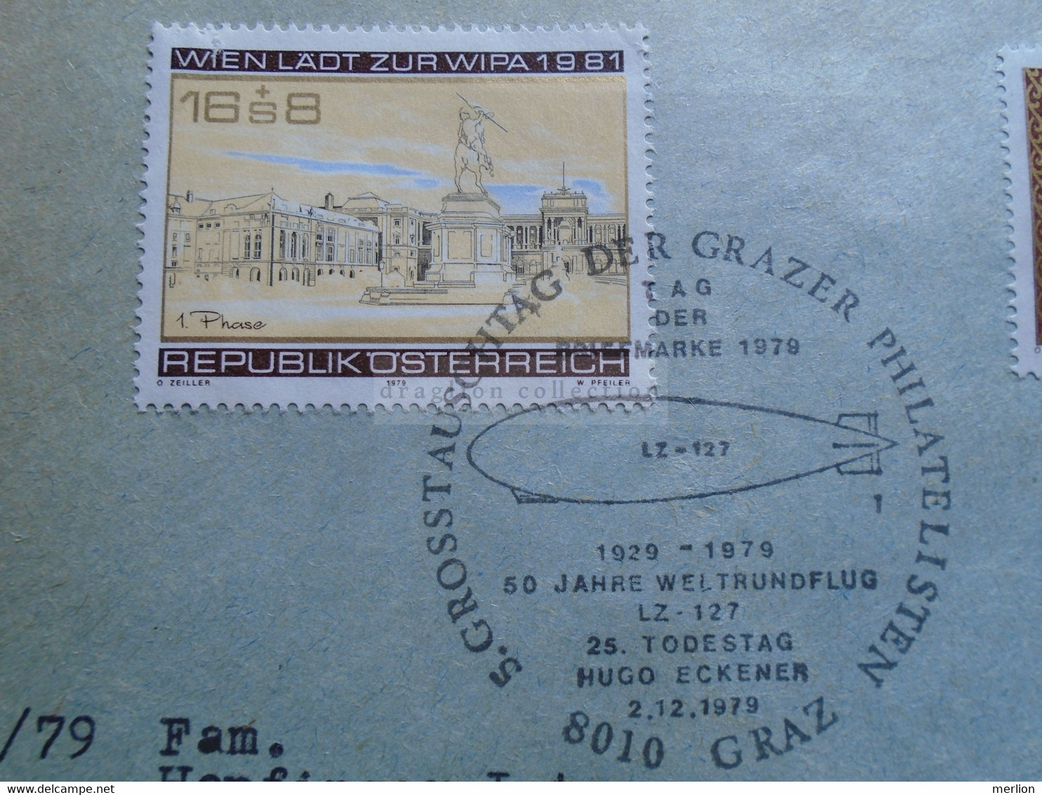AV649.2 Austria  Recommanded  Cover Einschreiben  Cancel 1979 GRAZ  - Sent To Hungary Nagykanizsa - Cartas & Documentos