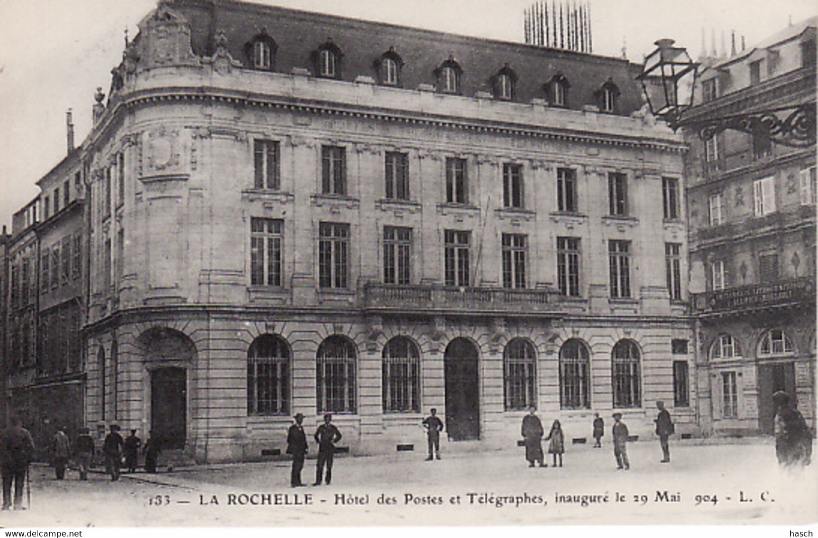 PA 85 La Rochelle, Hotel Des Postes Et Télégraphes, Inauguré Le 29 Mai  1904   L. C. - La Rochelle