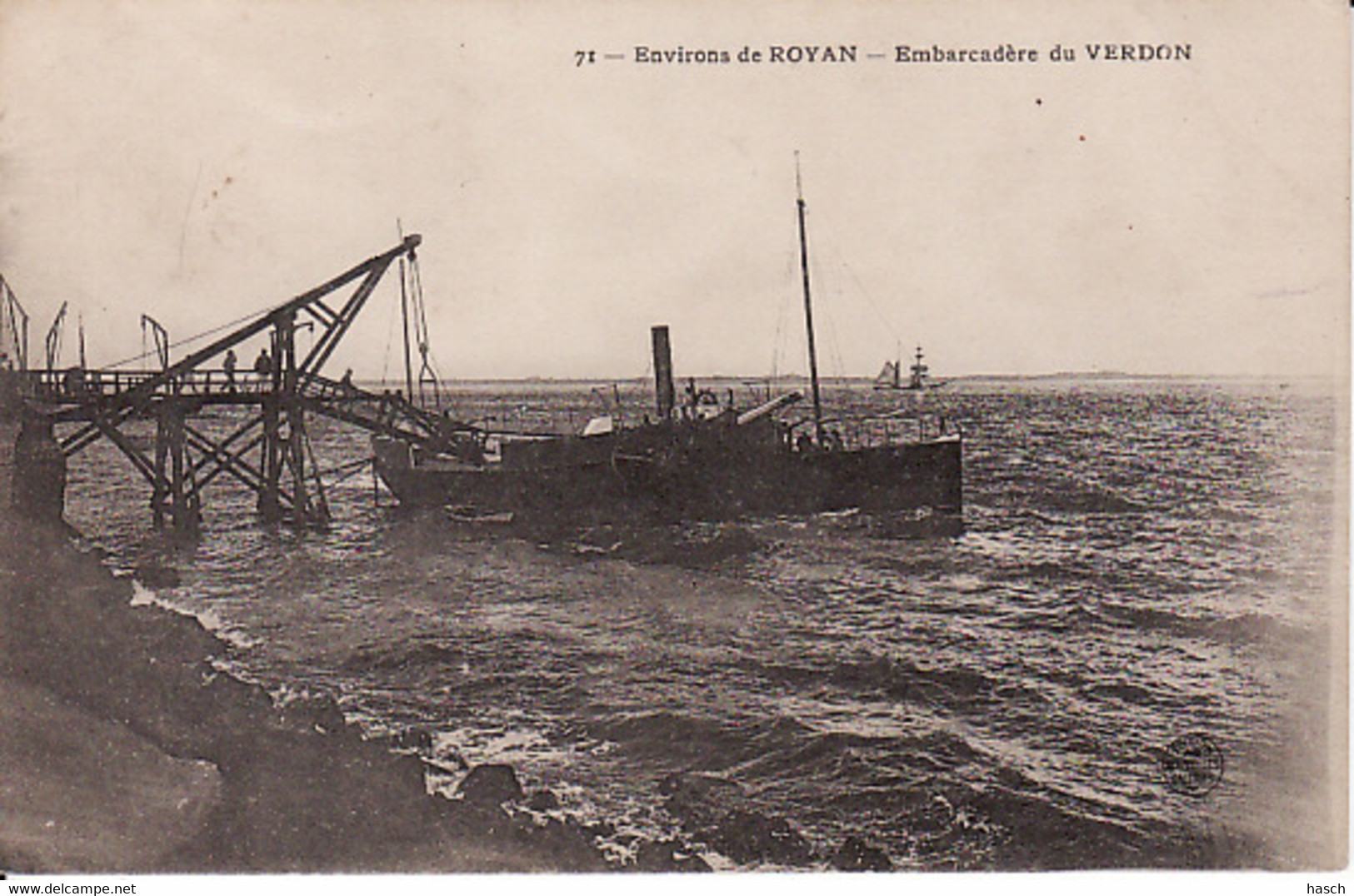 PA 300 Embarcadère Du Verdon 1906 - Royan