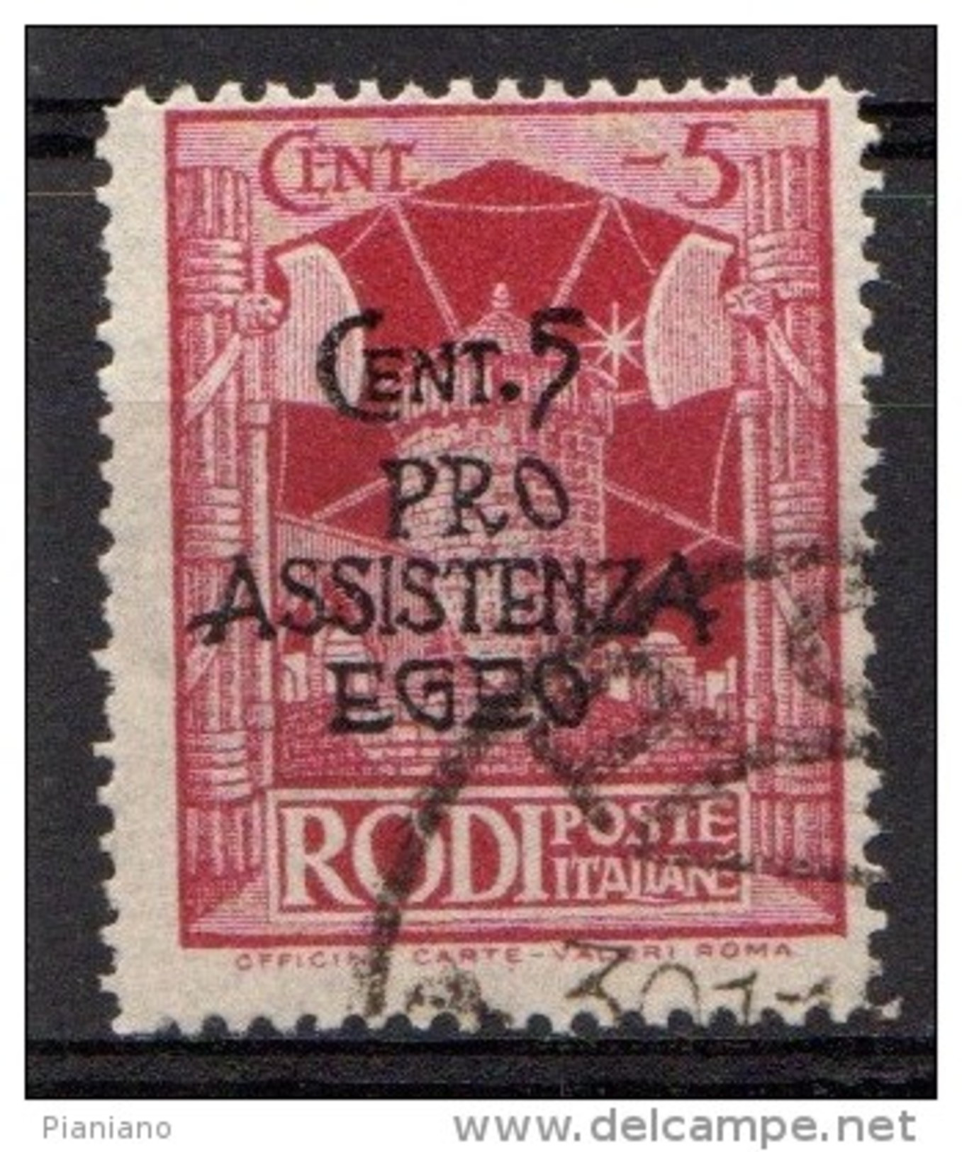 PIA - EGEO - 1943 : Occupazione Tedesca : Pro Assistenza Egeo  - (SAS  118) - Egeo (Occup. Tedesca)