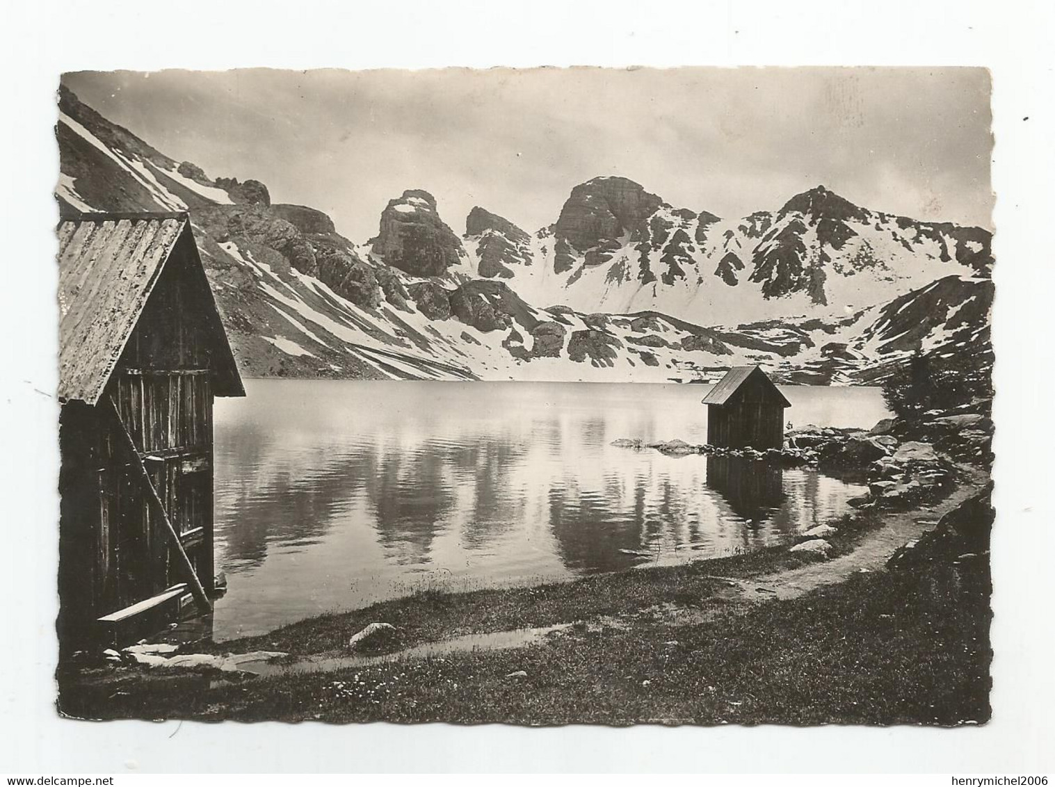 04 Basses Alpes Le Lac D'allos Chalet Ed Mde Veuve Pascal - Otros & Sin Clasificación