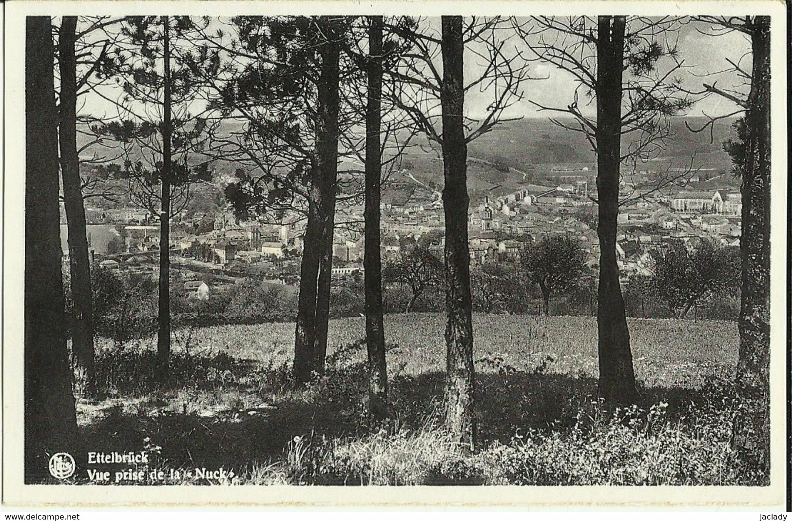 Ettelbrück  -- Vue Prise De La Nuck.    ( 2 Scans) - Ettelbruck