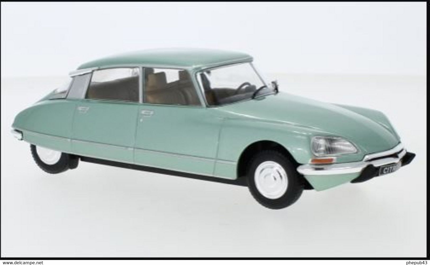 Citroën DS 23 Pallas - 1973 - Vert Clair - WhiteBox (1:24) - Autres & Non Classés