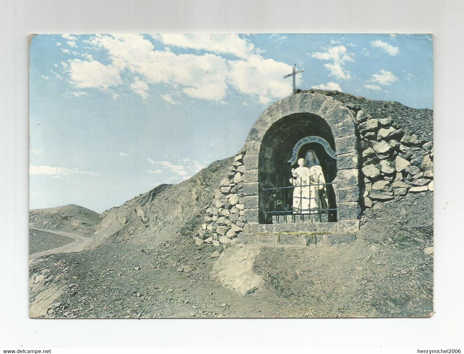 04 Restefond Col De La Bonette Notre Dame Du Trés Haut Route Impériale De Nice A Briançon - Sonstige & Ohne Zuordnung