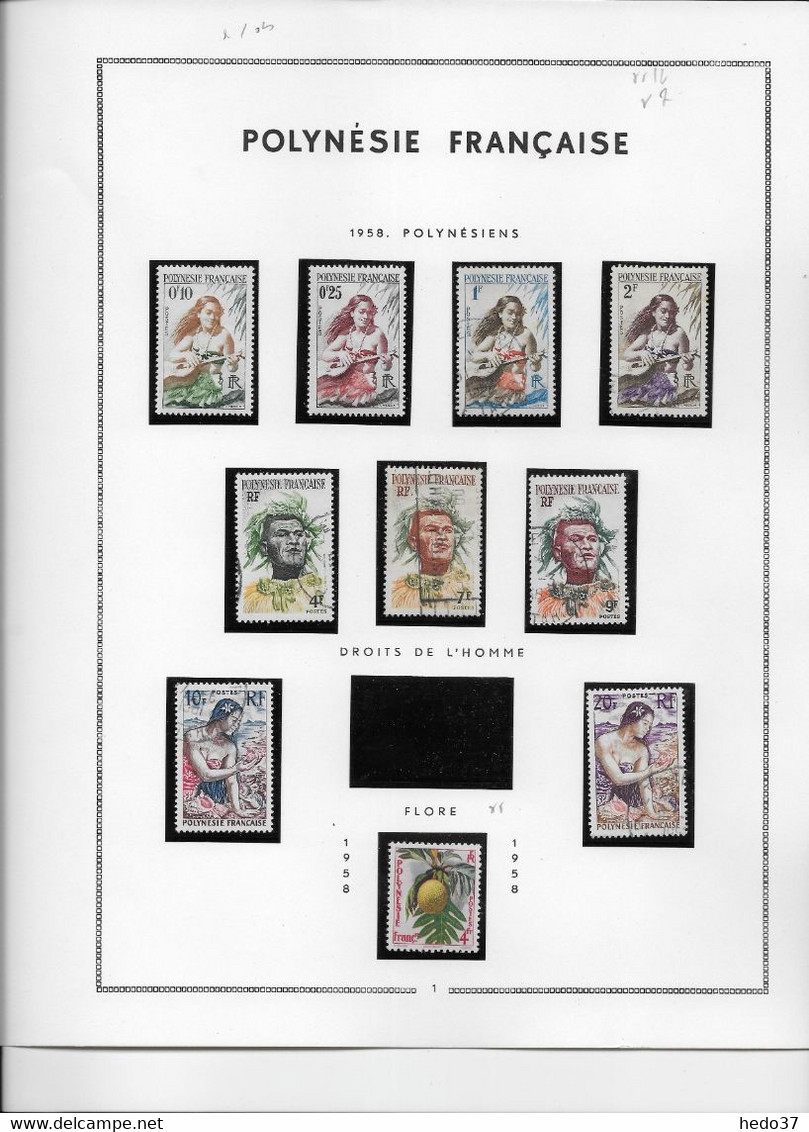 Polynésie - Collection Vendue Page Par Page - Timbres Neufs * Avec Charnière / Oblitérés - TB - Collezioni & Lotti