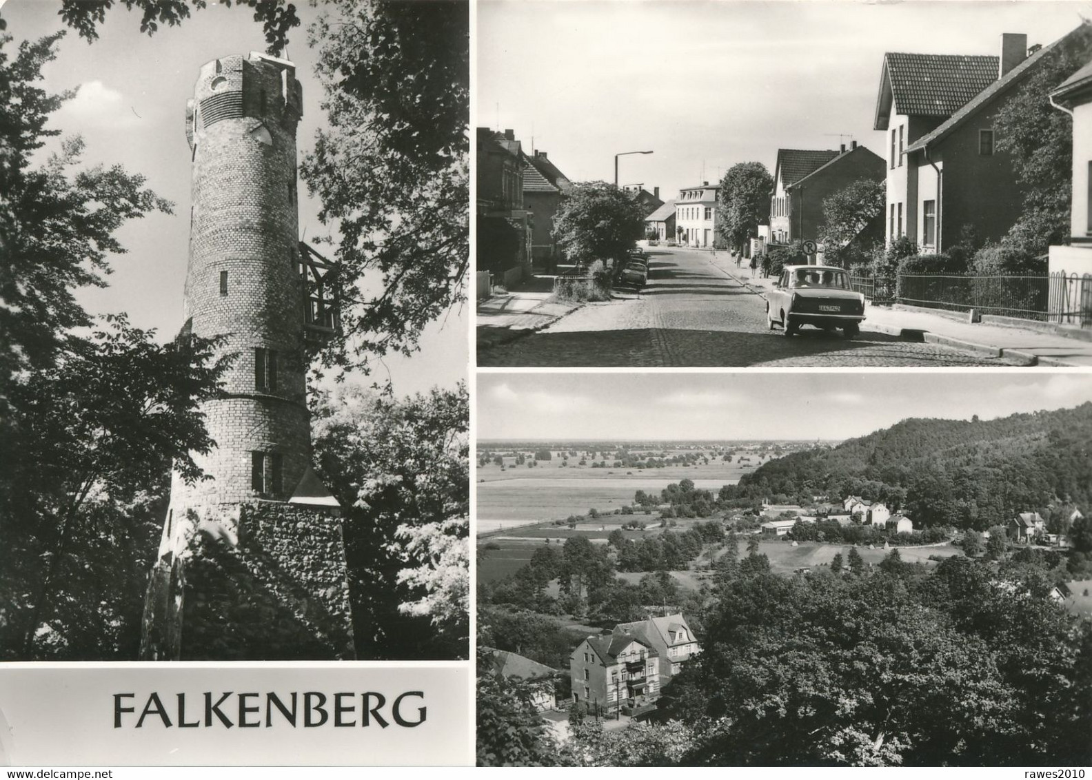 AK DDR Falkenberg / Mark 1986 MBK Turm - Bild Und Heimat Reichenbach - Falkenberg (Mark)