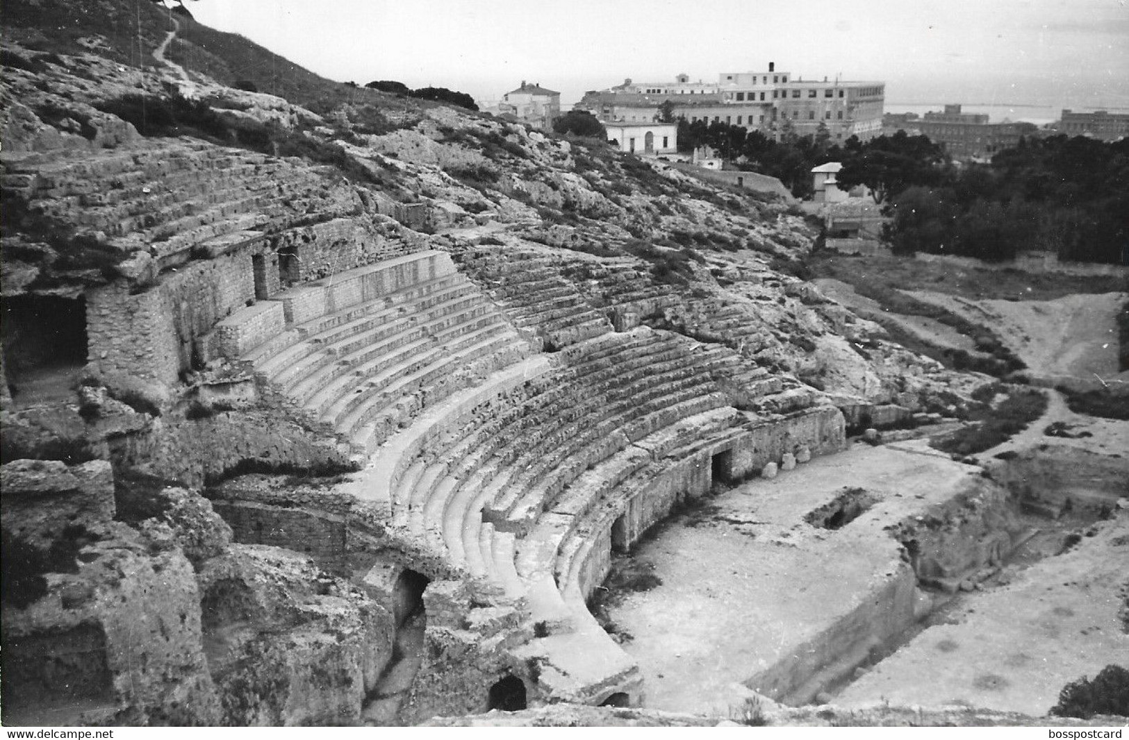 Cagliari - REAL PHOTO - Anfiteatro Romano - Sardegna - Italia - Cagliari