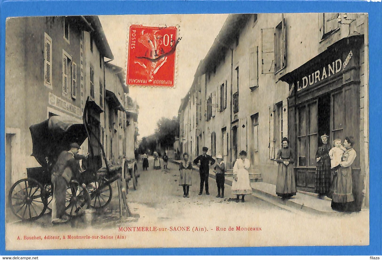 01 - Ain - Montmerle Sur Saone - Rue De Monceaux  (N3431) - Unclassified