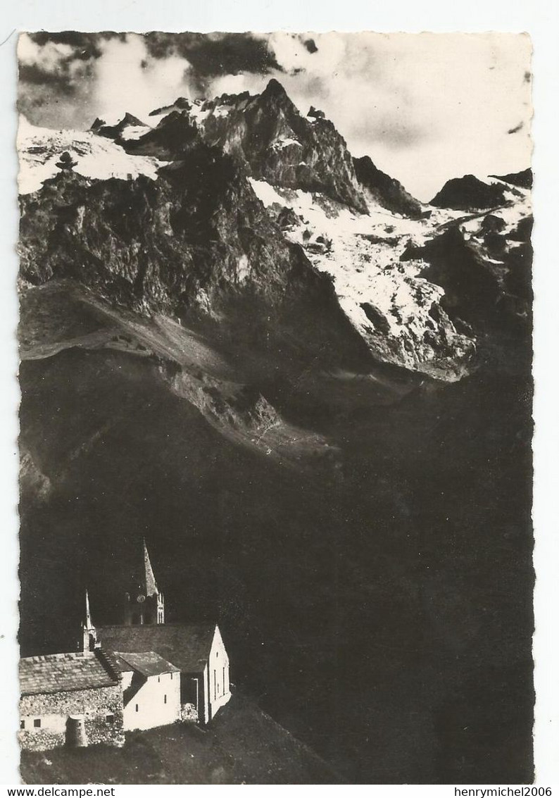 05 Haute Alpes Du Dauphiné La Meije Et église De La Grave Oisans Vallée De La Romanche Ed Henri Laulagnet Marseille - Other & Unclassified